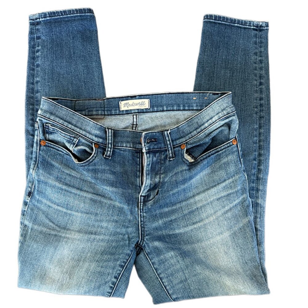 MADEWELL Medium Wash Skinny Jeans